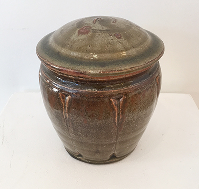Medium Store Jar, Ash glaze
