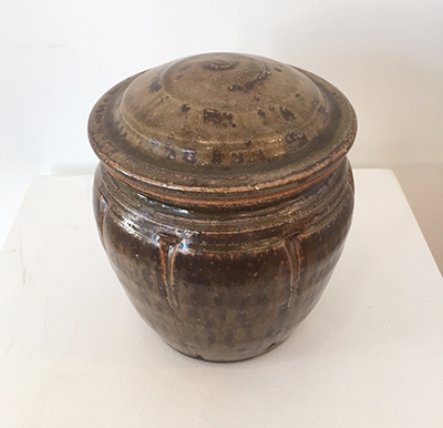 Medium Store Jar, Porphyry glaze
