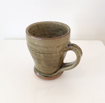 Small Tulip Mug, Ash glaze