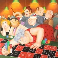 Roulette by Beryl Cook