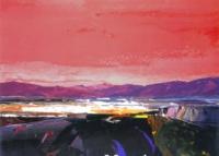 Kinlochbervie Red Sky
 by Donald Hamilton Fraser RA