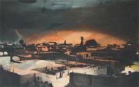 Storm over Marrakech by Herme Bellido