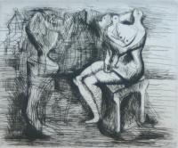 Seated Mother & Child (1951) by Henry Moore