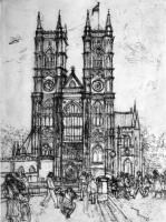 Westminster Abbey  by Mary Cossey