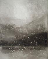 Evening Snow, Coniston by Norman Ackroyd CBE, RA, ARCA, RE, MA