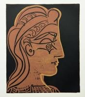 Female Head in Profile by Pablo Picasso
