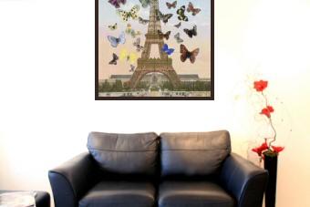 Eiffel Tower (Large Lenticular)