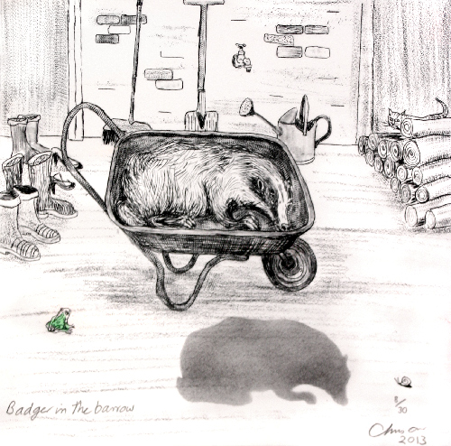 Badger in the Barrow