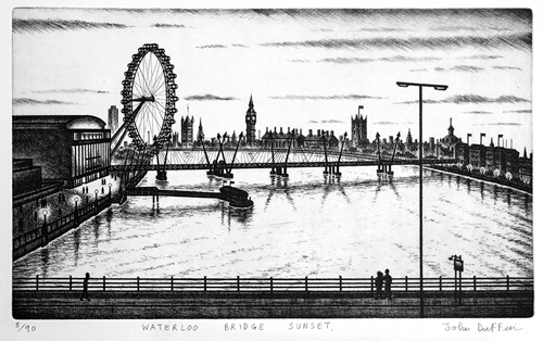 Waterloo Bridge Sunset