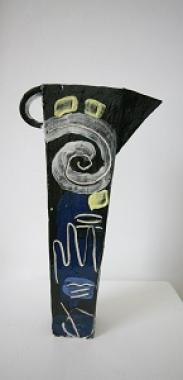 Sculpture of a Jug (black)
