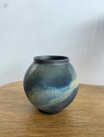 Copper Wash Moon Jar Small by Abi  Higgins