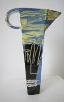 Sculpture of a Jug (blue) by Bruce McLean