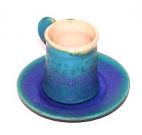 Espresso Cup and Saucer by Bryony Rich
