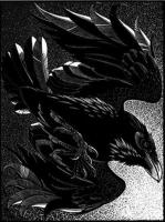 Unkindness of Ravens I by Colin See-Paynton