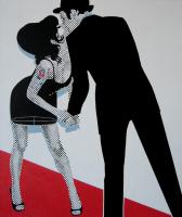 The Kiss by Gerald Laing