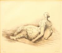 Reclining Figure Distorted (1980) by Henry Moore