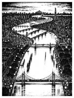 Thames Bridges East by John  Duffin