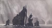 The Drongs by Norman Ackroyd CBE, RA, ARCA, RE, MA