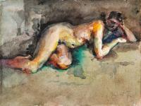 Nude by Tom Phillips CBE RA